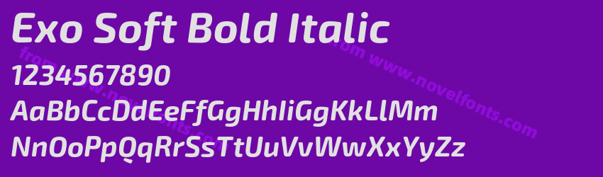 Exo Soft Bold ItalicPreview Exo Soft Bold ItalicPreview