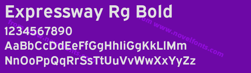 Expressway Rg BoldPreview Expressway Rg BoldPreview