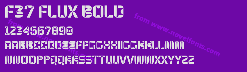 F37 Flux BoldPreview F37 Flux BoldPreview