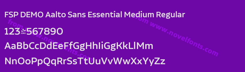 FSP DEMO Aalto Sans Essential Medium RegularPreview FSP DEMO Aalto Sans Essential Medium RegularPreview