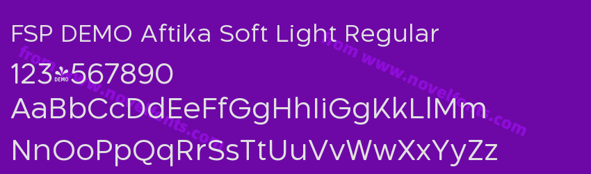 FSP DEMO Aftika Soft Light RegularPreview FSP DEMO Aftika Soft Light RegularPreview