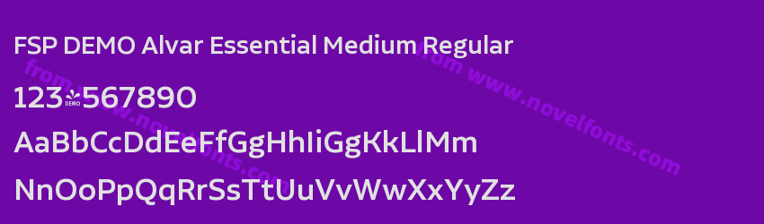 FSP DEMO Alvar Essential Medium RegularPreview