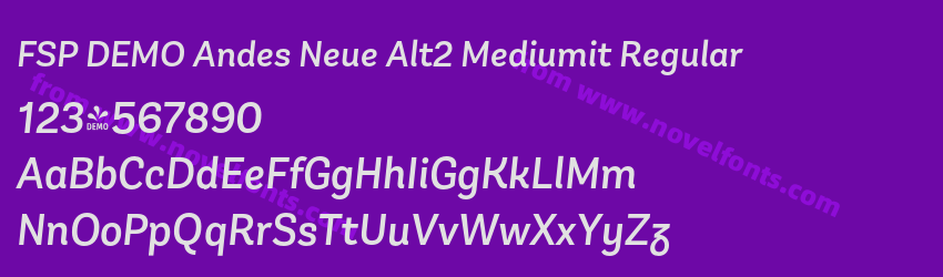 FSP DEMO Andes Neue Alt2 Mediumit RegularPreview FSP DEMO Andes Neue Alt2 Mediumit RegularPreview