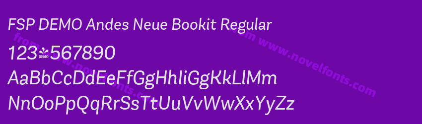 FSP DEMO Andes Neue Bookit RegularPreview