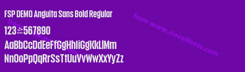 FSP DEMO Anguita Sans Bold RegularPreview FSP DEMO Anguita Sans Bold RegularPreview