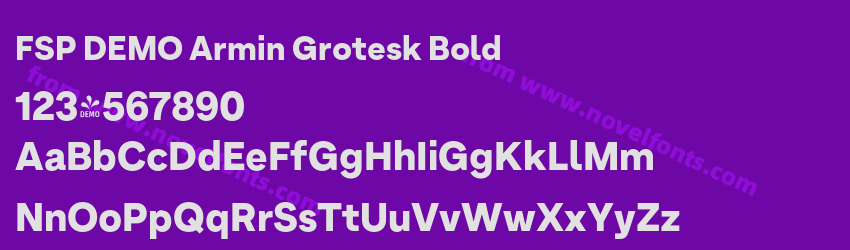 FSP DEMO Armin Grotesk BoldPreview FSP DEMO Armin Grotesk BoldPreview