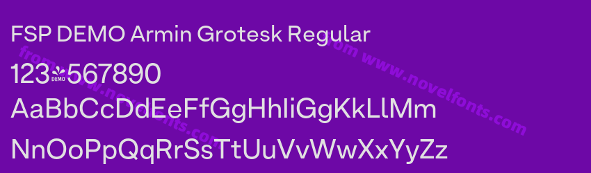 FSP DEMO Armin Grotesk RegularPreview FSP DEMO Armin Grotesk RegularPreview