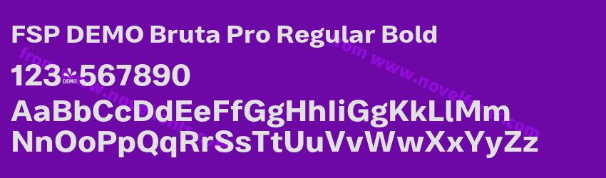 FSP DEMO Bruta Pro Regular BoldPreview FSP DEMO Bruta Pro Regular BoldPreview