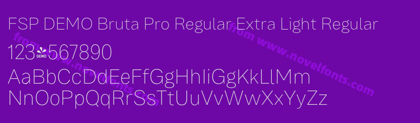 FSP DEMO Bruta Pro Regular Extra Light RegularPreview FSP DEMO Bruta Pro Regular Extra Light RegularPreview