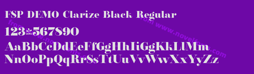 FSP DEMO Clarize Black RegularPreview FSP DEMO Clarize Black RegularPreview