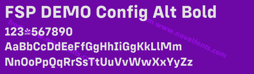 FSP DEMO Config Alt BoldPreview FSP DEMO Config Alt BoldPreview