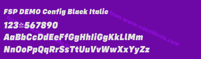 FSP DEMO Config Black ItalicPreview FSP DEMO Config Black ItalicPreview