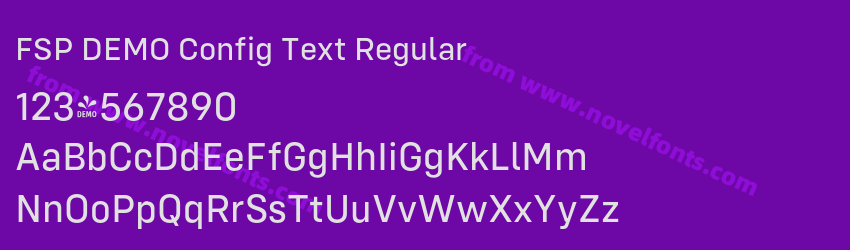 FSP DEMO Config Text RegularPreview