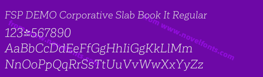 FSP DEMO Corporative Slab Book It RegularPreview FSP DEMO Corporative Slab Book It RegularPreview