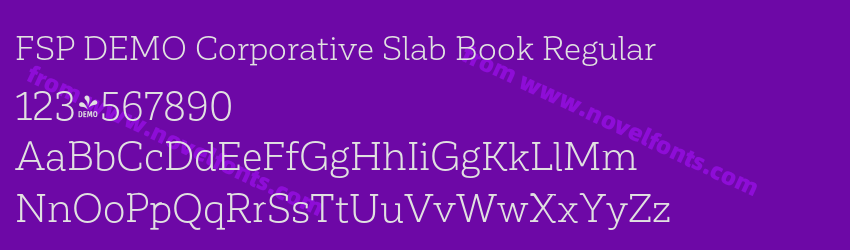 FSP DEMO Corporative Slab Book RegularPreview FSP DEMO Corporative Slab Book RegularPreview