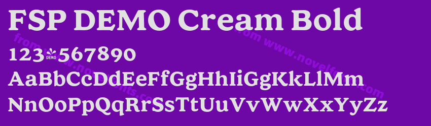 FSP DEMO Cream BoldPreview FSP DEMO Cream BoldPreview