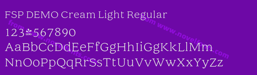 FSP DEMO Cream Light RegularPreview FSP DEMO Cream Light RegularPreview