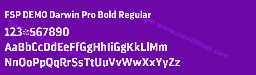 FSP DEMO Darwin Pro Bold RegularPreview FSP DEMO Darwin Pro Bold RegularPreview
