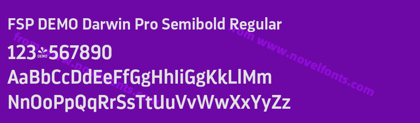FSP DEMO Darwin Pro Semibold RegularPreview FSP DEMO Darwin Pro Semibold RegularPreview