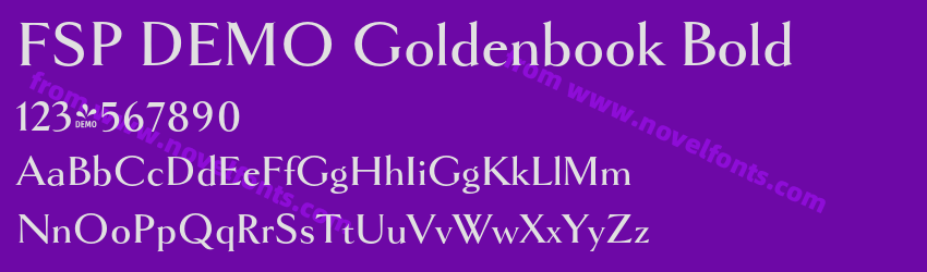 FSP DEMO Goldenbook BoldPreview FSP DEMO Goldenbook BoldPreview