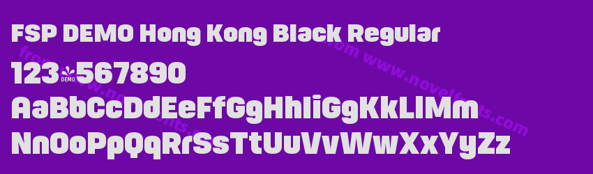 FSP DEMO Hong Kong Black RegularPreview FSP DEMO Hong Kong Black RegularPreview
