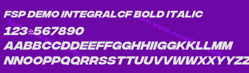 FSP DEMO IntegralCF Bold ItalicPreview