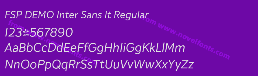 FSP DEMO Inter Sans It RegularPreview FSP DEMO Inter Sans It RegularPreview