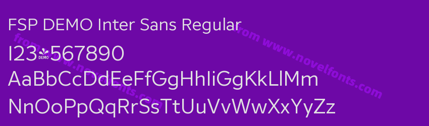 FSP DEMO Inter Sans RegularPreview FSP DEMO Inter Sans RegularPreview