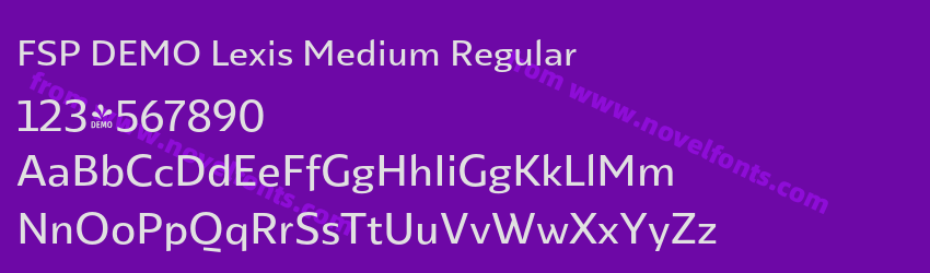 FSP DEMO Lexis Medium RegularPreview