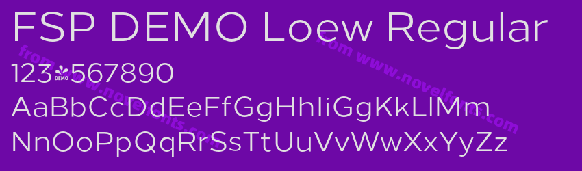 FSP DEMO Loew RegularPreview FSP DEMO Loew RegularPreview