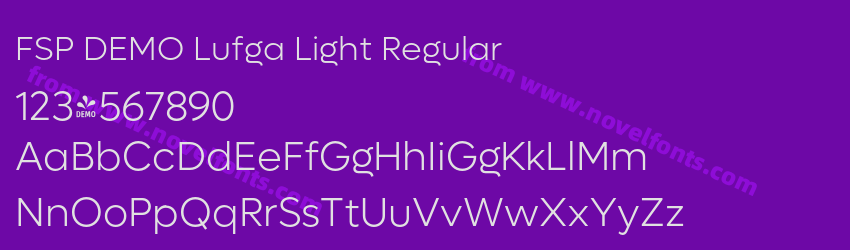 FSP DEMO Lufga Light RegularPreview FSP DEMO Lufga Light RegularPreview