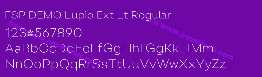 FSP DEMO Lupio Ext Lt RegularPreview FSP DEMO Lupio Ext Lt RegularPreview