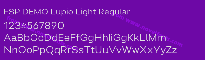 FSP DEMO Lupio Light RegularPreview