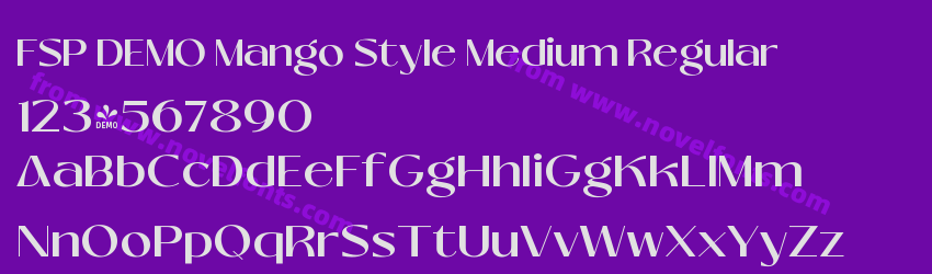 FSP DEMO Mango Style Medium RegularPreview FSP DEMO Mango Style Medium RegularPreview