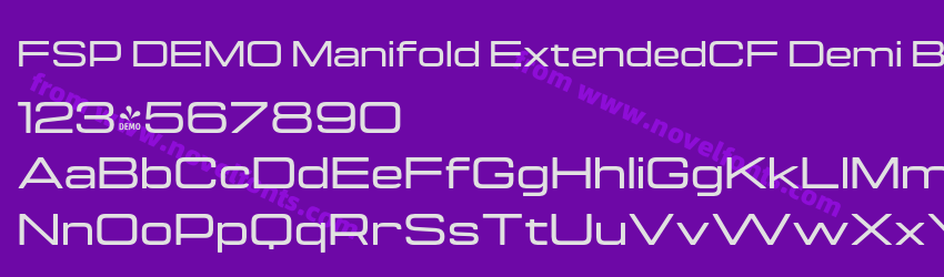 FSP DEMO Manifold ExtendedCF Demi Bold RegularPreview FSP DEMO Manifold ExtendedCF Demi Bold RegularPreview