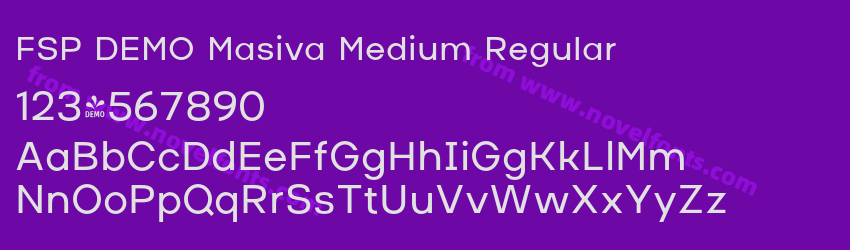 FSP DEMO Masiva Medium RegularPreview FSP DEMO Masiva Medium RegularPreview