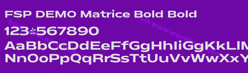 FSP DEMO Matrice Bold BoldPreview FSP DEMO Matrice Bold BoldPreview