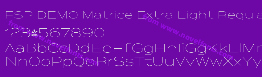 FSP DEMO Matrice Extra Light RegularPreview FSP DEMO Matrice Extra Light RegularPreview