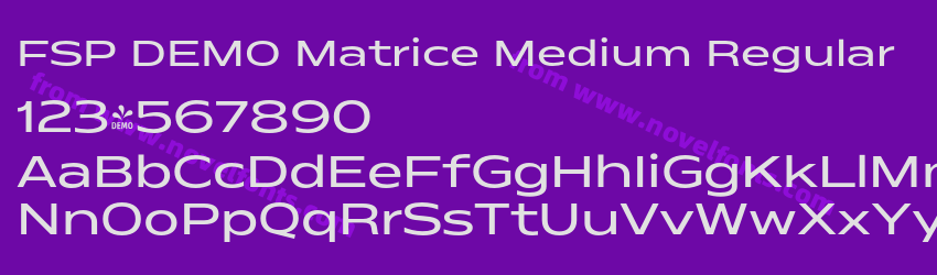 FSP DEMO Matrice Medium RegularPreview FSP DEMO Matrice Medium RegularPreview