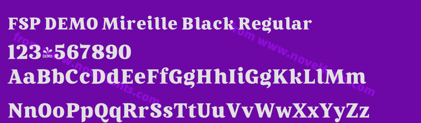 FSP DEMO Mireille Black RegularPreview FSP DEMO Mireille Black RegularPreview