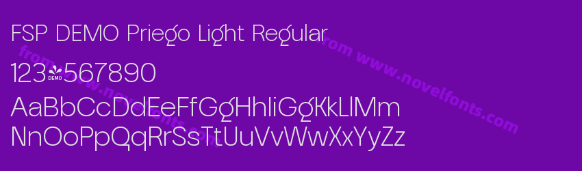 FSP DEMO Priego Light RegularPreview FSP DEMO Priego Light RegularPreview