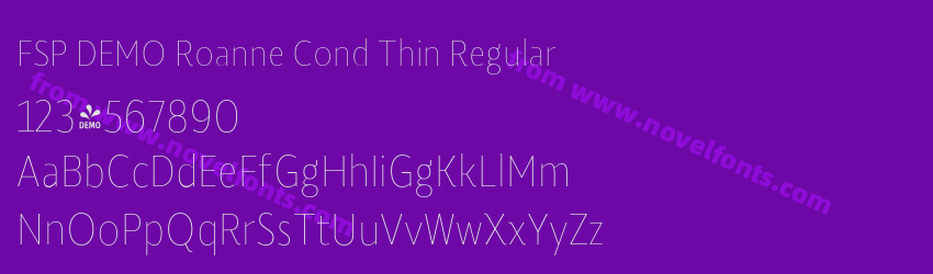 FSP DEMO Roanne Cond Thin RegularPreview FSP DEMO Roanne Cond Thin RegularPreview