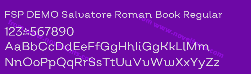FSP DEMO Salvatore Roman Book RegularPreview FSP DEMO Salvatore Roman Book RegularPreview