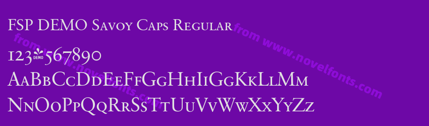 FSP DEMO Savoy Caps RegularPreview FSP DEMO Savoy Caps RegularPreview