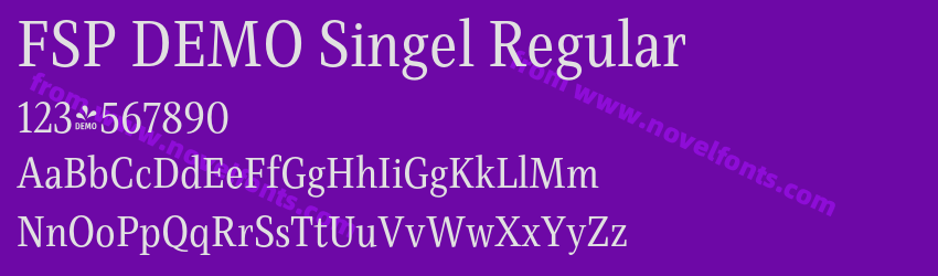 FSP DEMO Singel RegularPreview FSP DEMO Singel RegularPreview