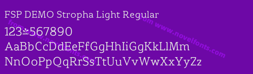FSP DEMO Stropha Light RegularPreview FSP DEMO Stropha Light RegularPreview
