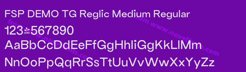 FSP DEMO TG Reglic Medium RegularPreview FSP DEMO TG Reglic Medium RegularPreview