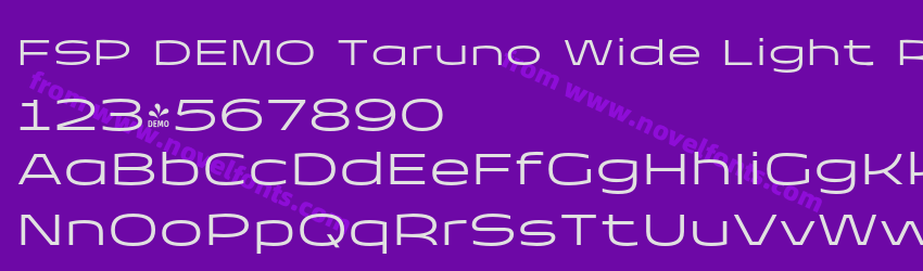FSP DEMO Taruno Wide Light RegularPreview FSP DEMO Taruno Wide Light RegularPreview
