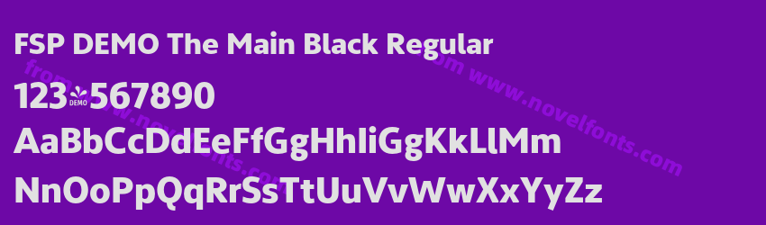 FSP DEMO The Main Black RegularPreview FSP DEMO The Main Black RegularPreview
