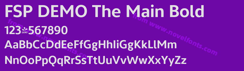 FSP DEMO The Main BoldPreview